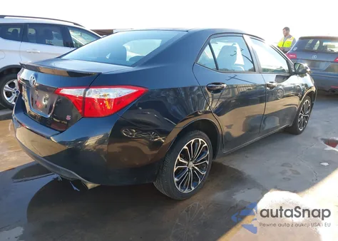2016 Toyota Corolla S Plus from USA, damaged, VIN 5YFBURHE1GP408492